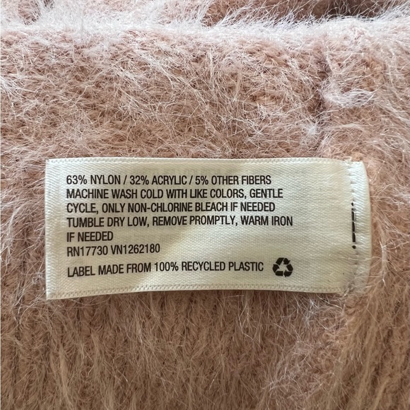 A New Day Fuzzy Light Pink Sweater - Picture 11 of 11